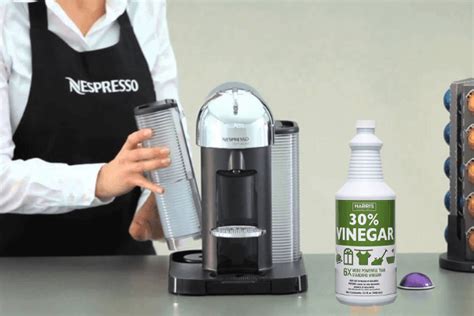 How To Clean Nespresso VertuoLine With Vinegar? - starbmag