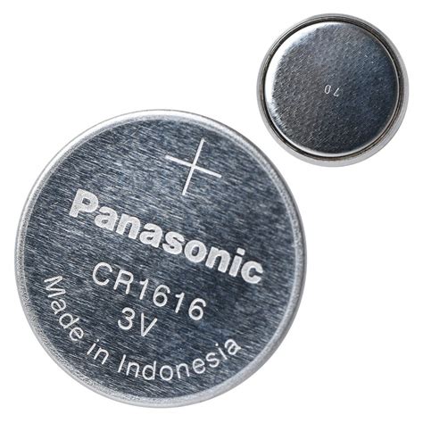 3x Panasonic Battery Cr1616 3v 3 Volt Lithium Coin Size Battery Electronics