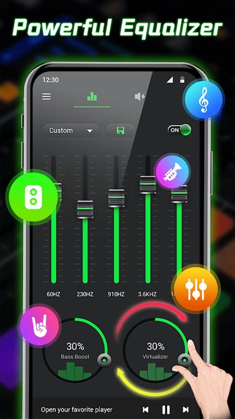 Android Equalizer Bass Booster Volume