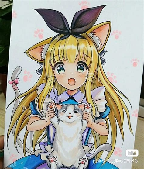 Ami S Hot Sexy Girls Colored Pencil Drawing