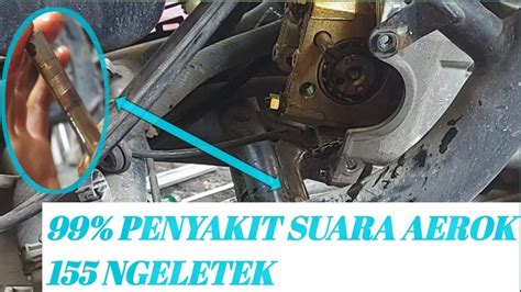 90 GAK BAKAL MELESET SUARA MESIN AEROX 155 BUNYI NGELETEK YouTube