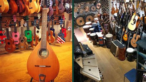 6 Guitar Shops In London Bass Acoustic Classic Guitars