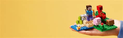 LEGO 21177 MINECRAFT The Creeper Ambush with Pig Figures Set - The ...
