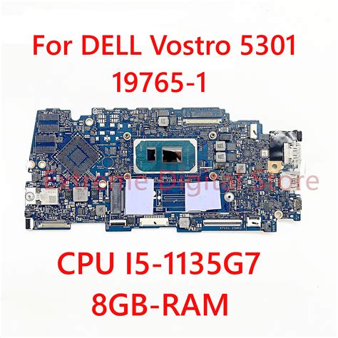 For-Dell-Vostro-5301-Laptop-motherboard-19765-1-with-I5-1135G7-CPU-8GB ...