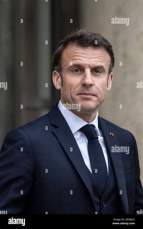 Paris, France. 10th May, 2023. French President Emmanuel Macron at ...