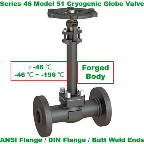 Series 46 Cryogenic Globe Valve