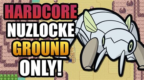 Pokémon Emerald Hardcore Nuzlocke Ground Type Pokémon Only No items No overleveling YouTube