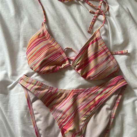 Target Bikini Bottoms Size Xs Top Size S Depop