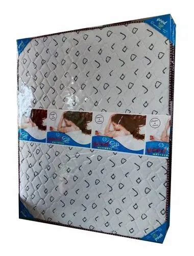 Good Sleep Coir And Foam Printed White Double Bed Mattress Size