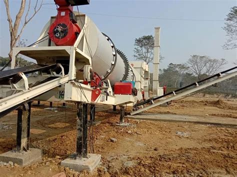 Semi Automatic Ms Asphalt Hot Mix Plant For Road Construction 220 V At Rs 2855000 In Mehsana