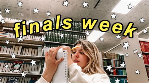 College Week In My Life Finals Week YouTube