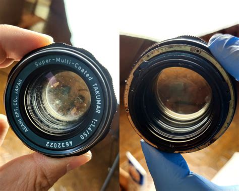 So Fresh And So Clean Lens Fungus Cleaning Before And After R