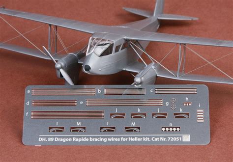 DH.89 Dragon Rapide rigging set - 1/72 - Red Roo Models