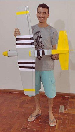 Kit Para Monta Do Aeromodelo P51 Mustang 115cm Ji Parana Aeromodelos