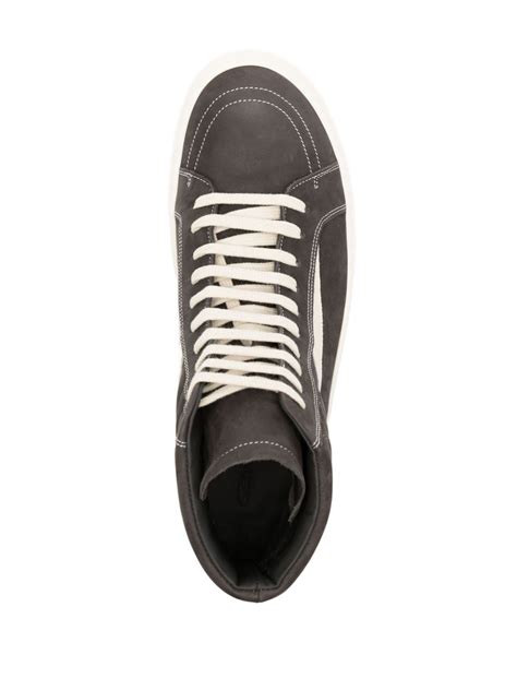 Rick Owens Vintage High Top Sneaker Grey Farfetch