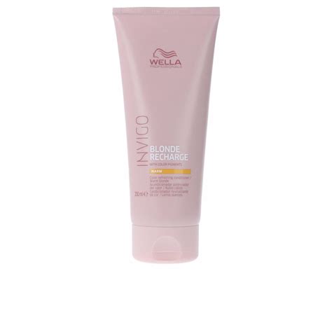 Invigo Blonde Recharge Conditioner Warm Wella Professionals Protection