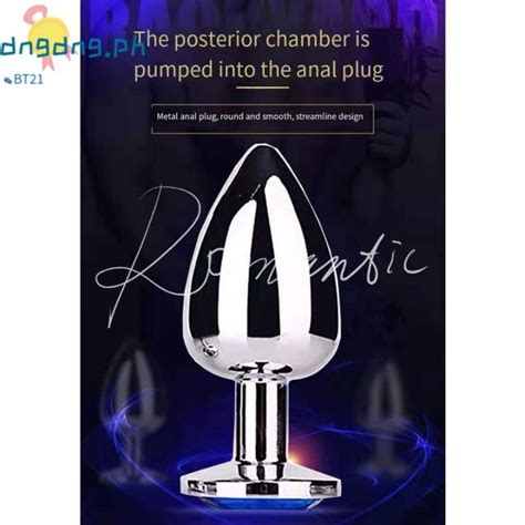 Confidential Delivery Stainless Steel Jewel Butt Anal Plug Adult Sex Toys For Men And Women