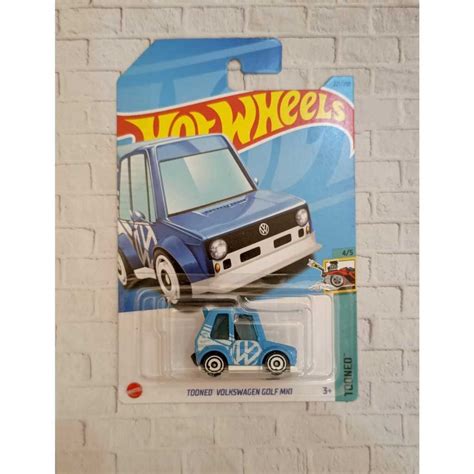Jual Hot Wheels Tooned Volkswagen Golf Biru Chevy Silverado Mighty K Merah Pass N Gasser Hw