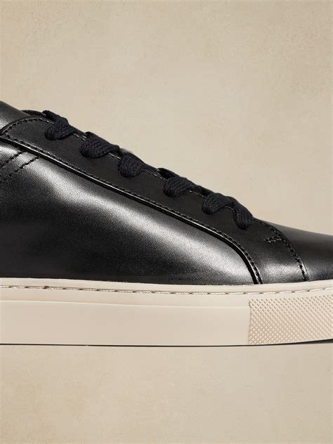 Nicklas Leather Sneaker Banana Republic