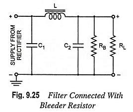 bleeder resistor working   functions