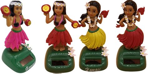 Dosulou Pcs Hawaii Fille Danse Figurine Danseuse Hawaienne Voiture