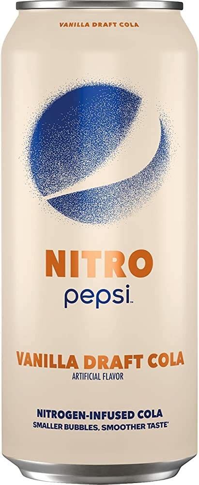 Pepsi Nitro Vanilla | Pepsi, Fountain drink, Hydrating drinks