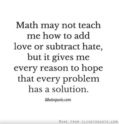 Math Love Quotes. QuotesGram