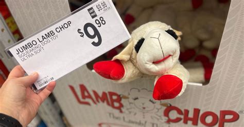 huge lamb chop dog toy     sams club hipsave