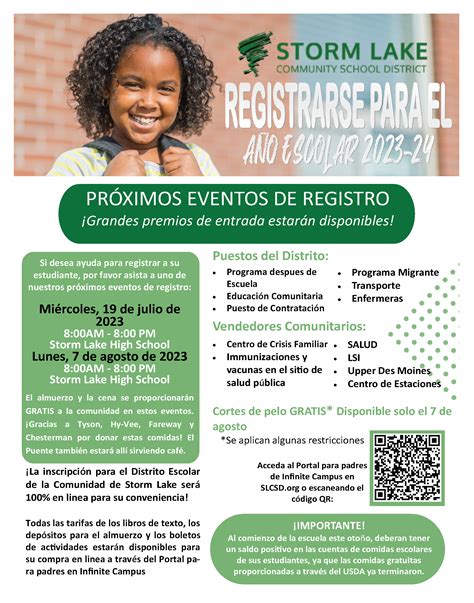 Families | Storm Lake Community School District