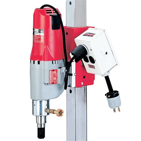 Milwaukee 4120 22 Diamond Coring Rig With Diamond Coring Motor — Factory Authorized Outlet