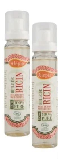 Alepia Huile V G Tale Bio Certifi E De Ricin Flacon Spray Ml