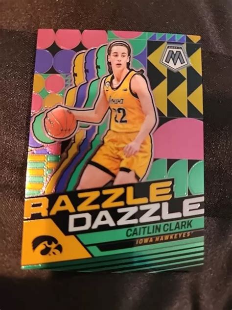 Panini Caitlin Clark Collection Mosaic Razzle Dazzle Insert