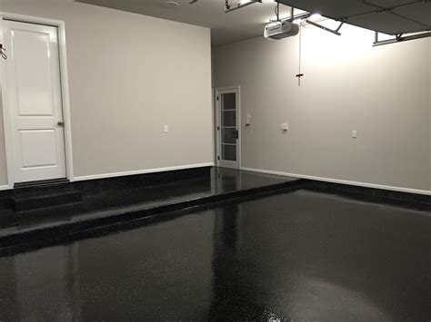 Black Epoxy Garage Floor Flooring Tips