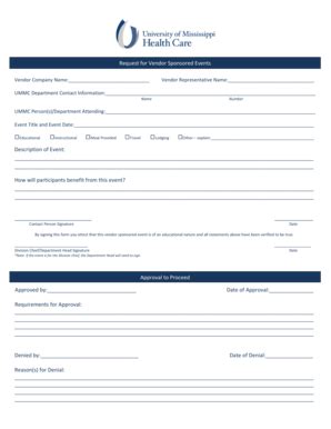 Fillable Online Umc Brittney S Vendor Request Form Umc Fax Email