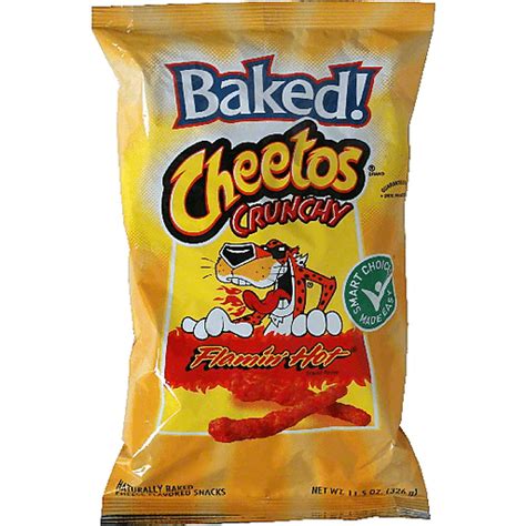 Cheetos Baked Cheese Flavored Snacks Flamin Hot Shop Fairplay Foods