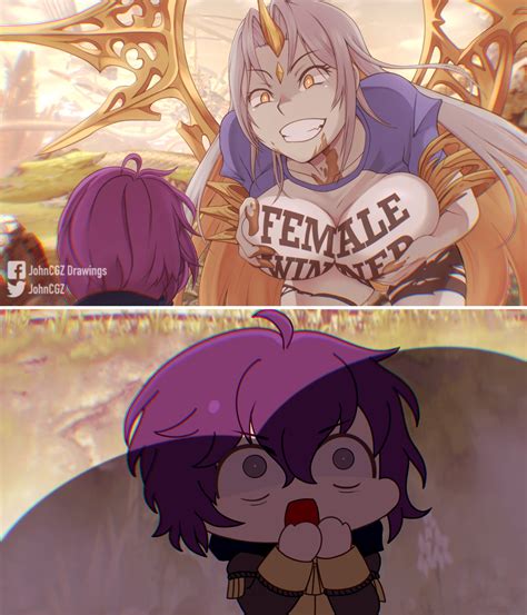 Bernadetta Von Varley And Gullveig Fire Emblem And 2 More Drawn By