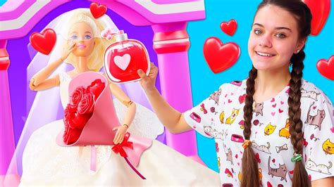 Кукла Барби готовится к свадьбе! Видео про игрушки для девочек с Barbie ...
