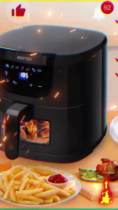 Аэрогриль HOTTER HX 588, объем 4.5л, 7 автопрограмм , регулировка ...