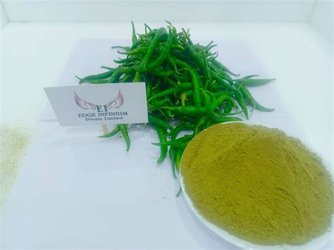 Dry Green Chilli Flakes Packaging Size 25 Kg At Rs 150 Kilogram In