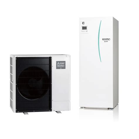 Mitsubishi Electric Wärmepumpe Ecodan Power Inverter mit Speichermodu