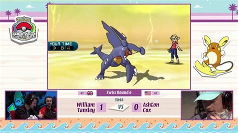 2017 Pokemon World Championships Vgc Masters Day 2 William Tansley Vs