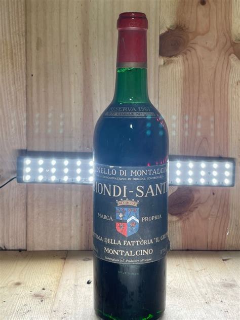1967 Biondi Santi Tenuta Greppo Brunello Di Montalcino Catawiki