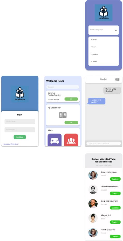 LangLearn Final Figma