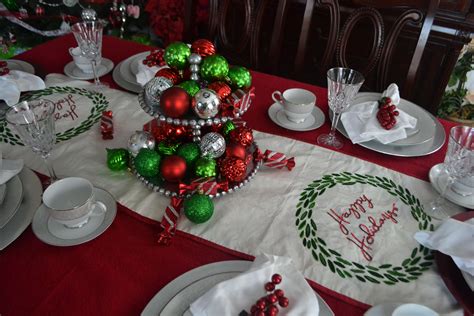 Diy Christmas Centerpieces Red And Green