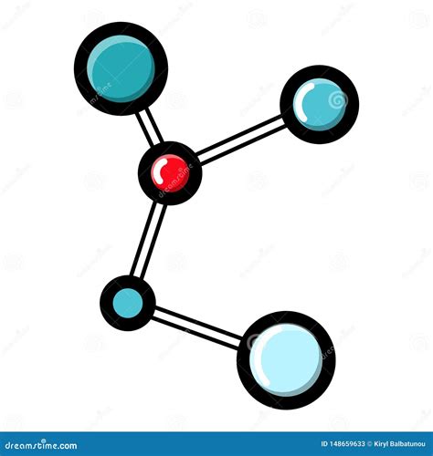 Ein Wissenschaftliches Chemisches Diagramm Der Einfachen