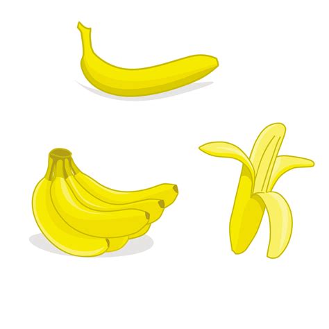 illustration vectorielle de banane signe et symbole de fruits d été