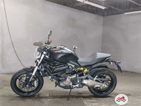 Купить б у Ducati Monster 821 инжектор 6 передач в Москве чёрный naked bike 2014 года на Авто