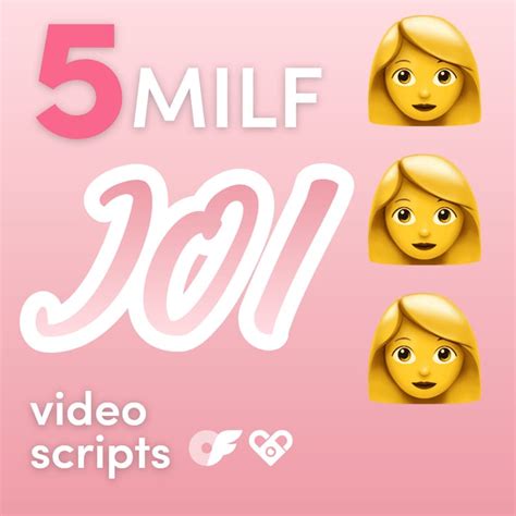 5 Spicy MILF JOI Video Scripts Bundle Onlyfans Fansly Jerk Off Instructional Instruction