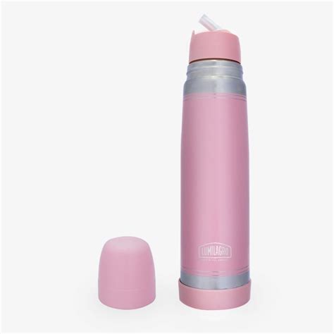 termo de acero pastel lumilagro