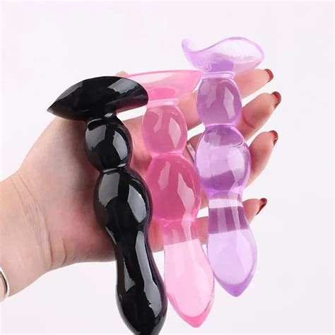 Silicone Anal Beads Balls Dilator Expansion Sex Toys But Ass Butt Plug Butplug Analplug Buttplug